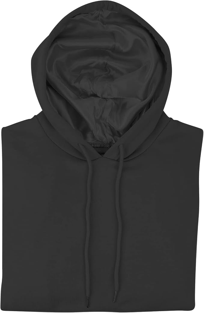 Satin-Lined Hoodie