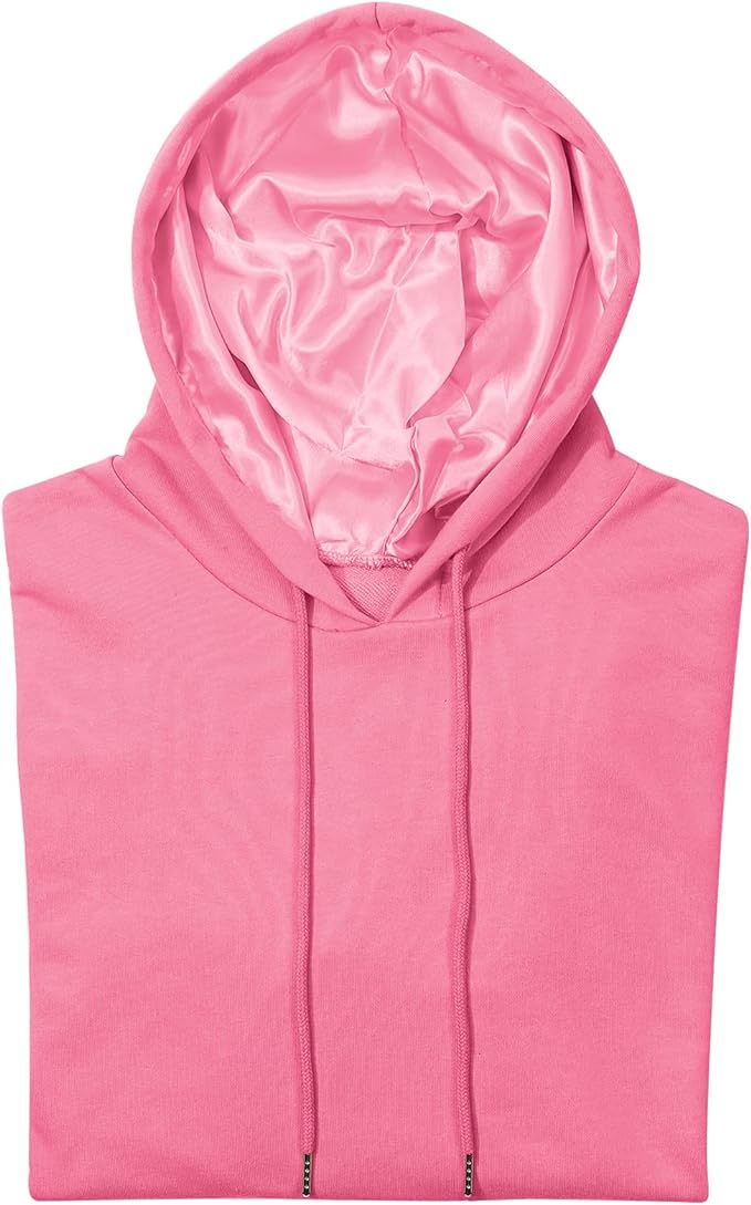 Satin-Lined Hoodie