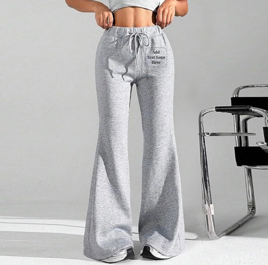 Bell Bottom Sweat Pants